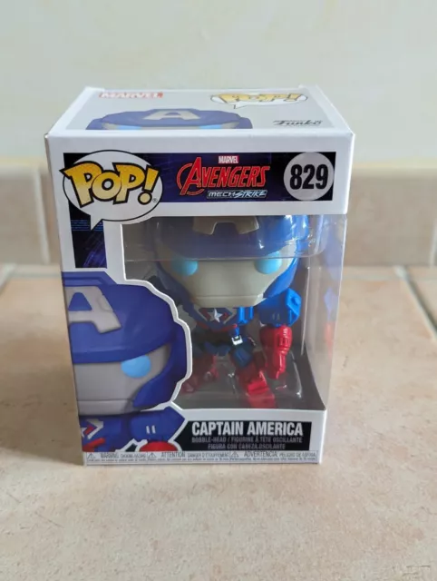 Funko Pop - #829 - Marvel Avengers  Mech Strike - Capitain america