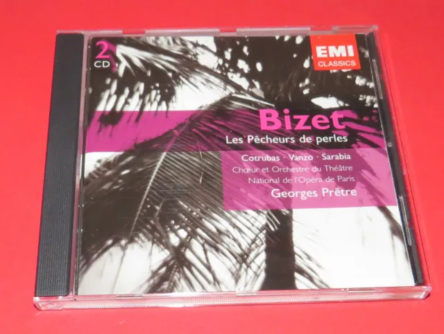 Bizet -- Les pecheurs de perles / Pretre  -- 2CDs / Klassik
