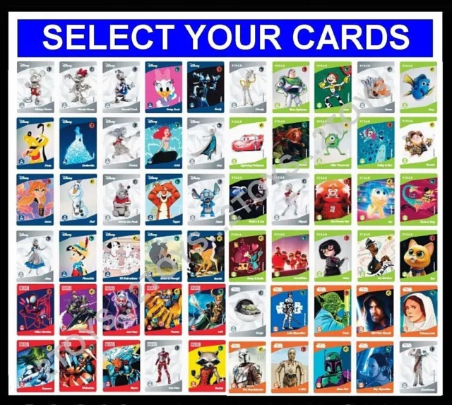 Woolworths Disney 100 Wonder Cards Choose The Ones You Need! Final Days