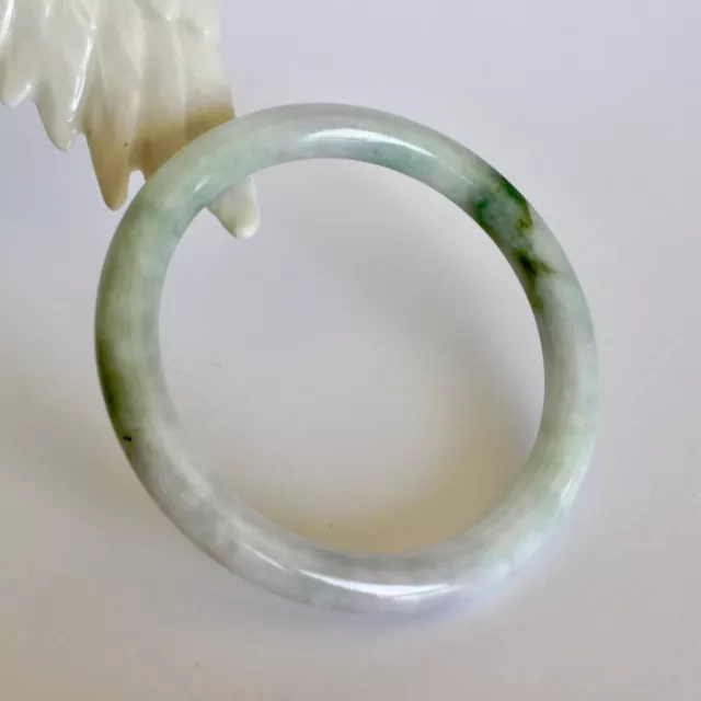 Top Quality Burma Natural Untreated Jadeite Jade Bangle Bracelet Id 55.75 Mm