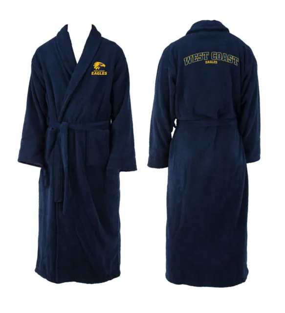 Collingwood Magpies Mens Dressing Gown Robe