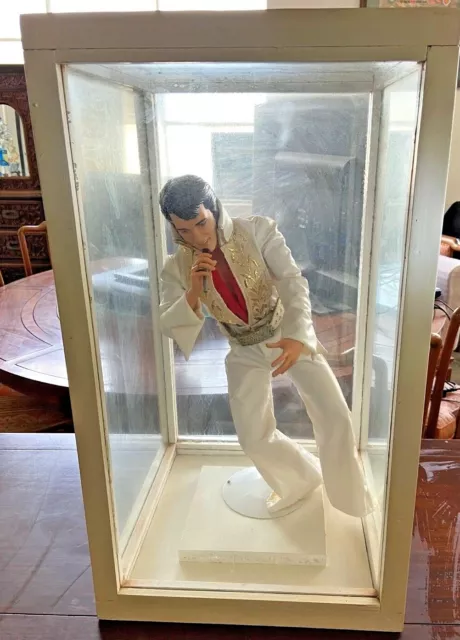 Rare Elvis Presley Doll In A Box Vintage Figurine Statue Toy Special Figure 60cm