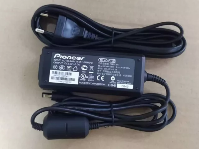 Pioneer DJ Controller DDJ-SX DDJ-SX3 DDJ-RX AC Adapter Power Supply Charger