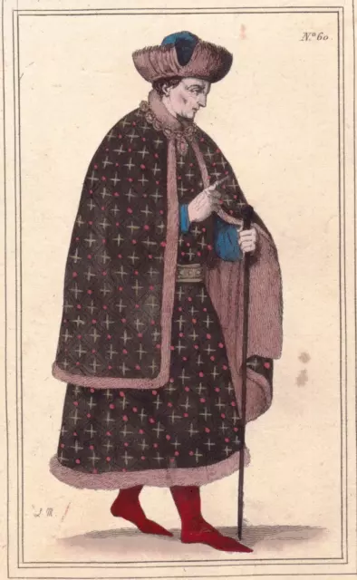 Portrait Antoine De Vergy Comte De Dammartin Gouverneur De Bourgogne Maréchal