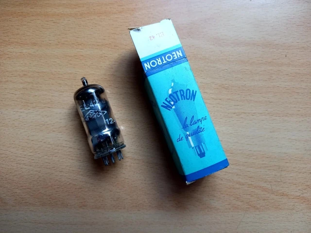 Lampe TSF NEOTRON 6M7MG (Pentode) – Tube NOS – Neuf D’époque