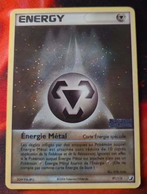 Pokemon - Energie Metal Holo Reverse 97/115 - Ex Forces Cachées - Fr
