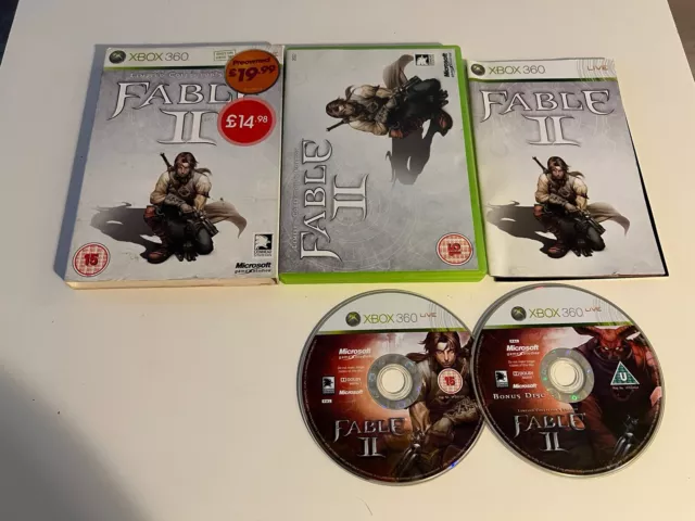 Fable II (2) Limited Collectors Edition Xbox 360 Complete