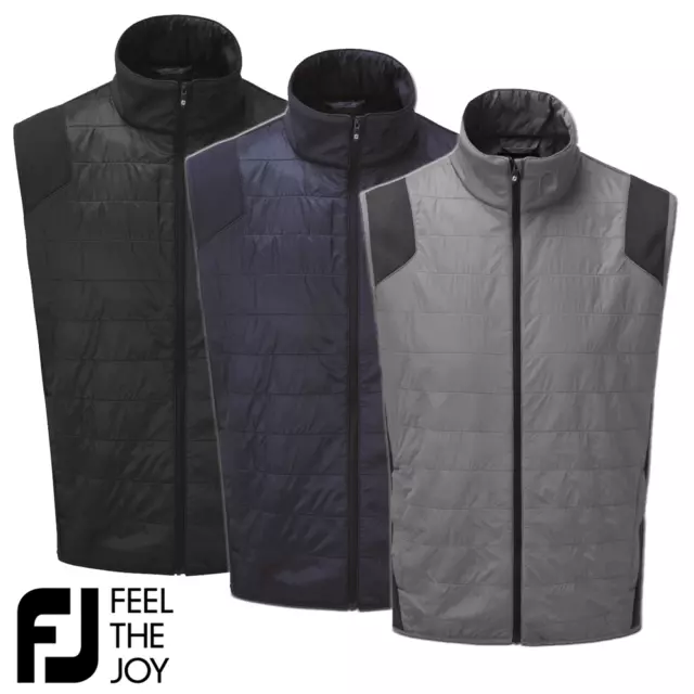 Footjoy Mens Hybrid Full Zip Thermal Golf Vest / Gilet All Colours @ 40% Off Rrp