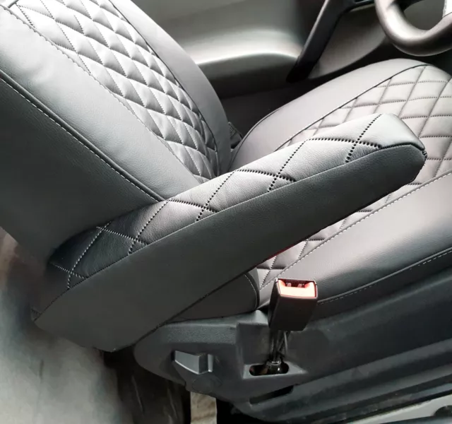 COPRISEDILI VW VOLKSWAGEN Crafter I per due sedili singoli nero-grigio EUR  99,00 - PicClick IT
