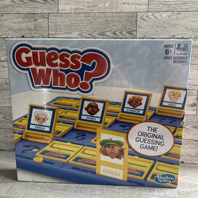 GUESS WHO? CLASSIC Family Board Game Hasbro Gaming 2 Players New Sealed