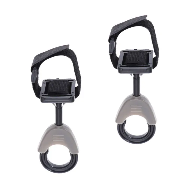 2pcs Plastic Hangers Baby Bag Stroller Hooks Pram Rotate 360 Degree Cart Hook