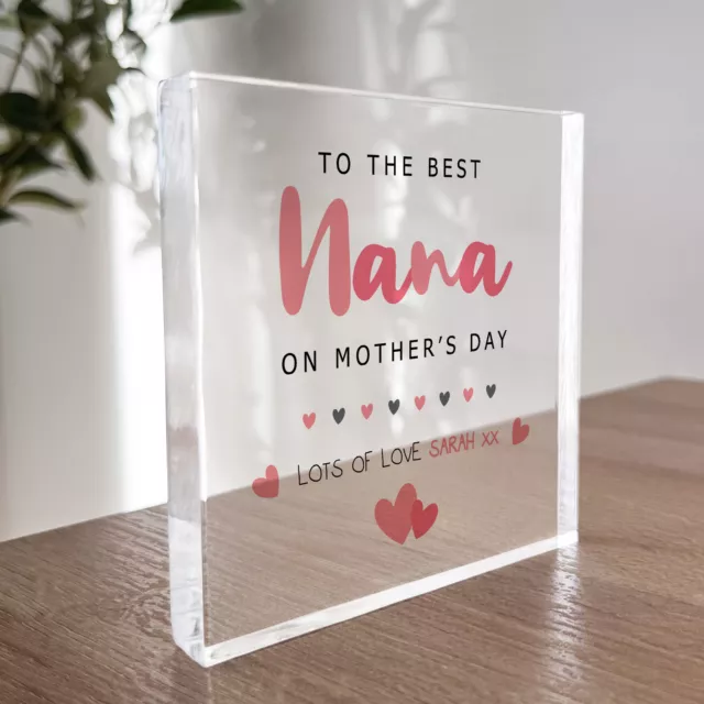 Mothers Day Gift For Nan Nanny Nanna Nana Personalised Gift For Mothers Day