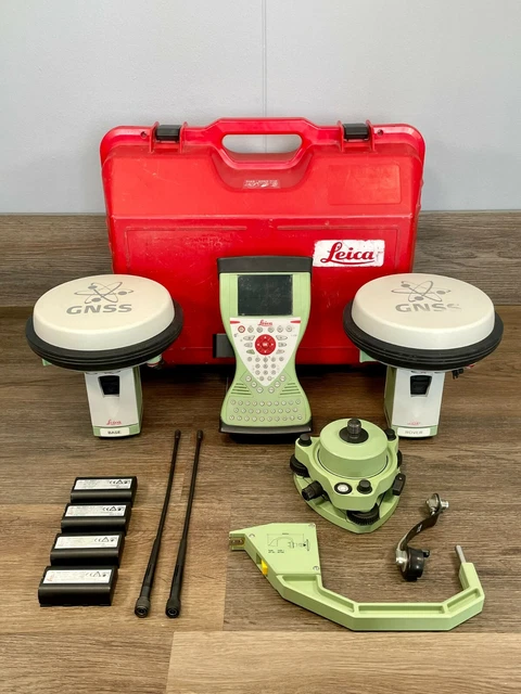 LEICA GS15 GPS GNSS Base Rover RTK System GNSS CS15 VIVA 8.5 UHF £8,445 ...