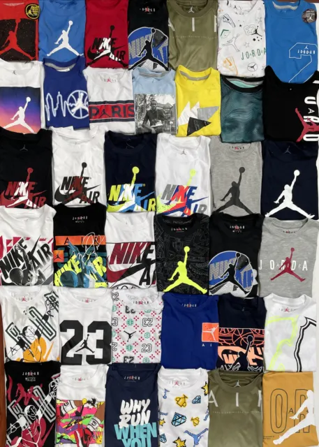 Nike AIR JORDAN Tops/T-shirts Toddler 2T-4T & Little Boys 4-7 New Inventory! NWT