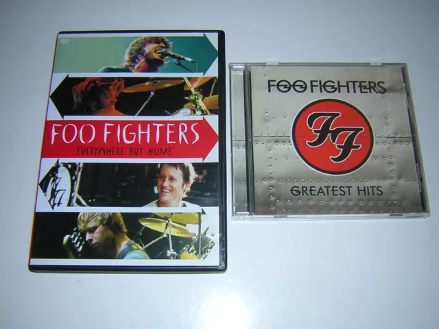 Foo Fighters Cd Album - Greatest Hits - Plus Dvd - Everywhere But Home