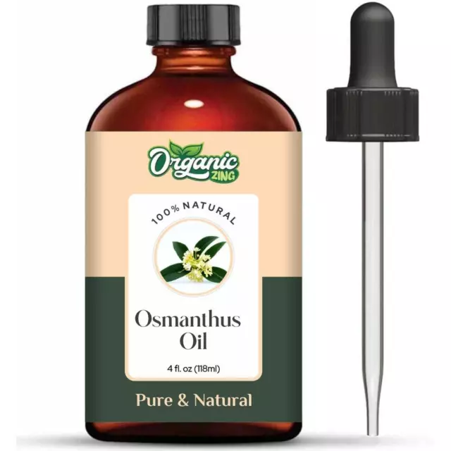 Organic Zing Osmanthus 100% Pure & Natural Essential Oil - {118ml/3.99 Fl Oz}