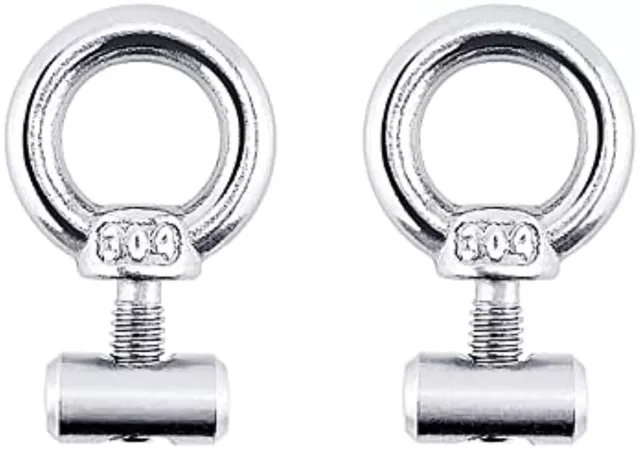 2-8x Stainless Steel Awning Rail Stoppers 6mm Stops Motorhome Campervan Caravan