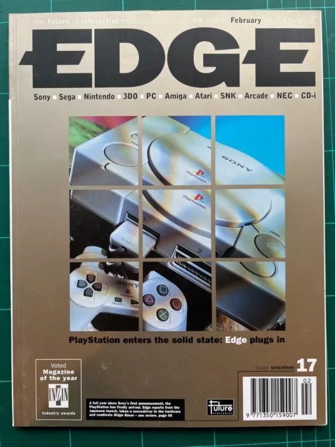 EDGE magazine #17 February 1995 Mega drive Neo Geo 3DO NEC Atari SNK PS-X