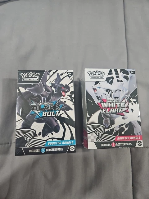 jumbo card binder Pokemon TCG: Black Bolt Booster Bundle & White Flare Booster Bundle & –  GuuBuu Hobby main image 1