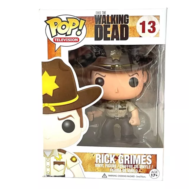 Funko POP! Television: The Walking Dead 13#Rick Grimes Vinyl Action Figures Toys