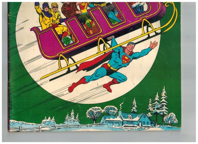 Limited Collectors Edition C-43  Christmas With The Super-Heroes! 1976 VG/Fine! 2