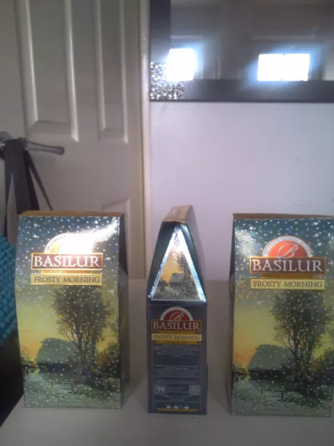 Basilur Tea Frosty Morning 3 Boxes