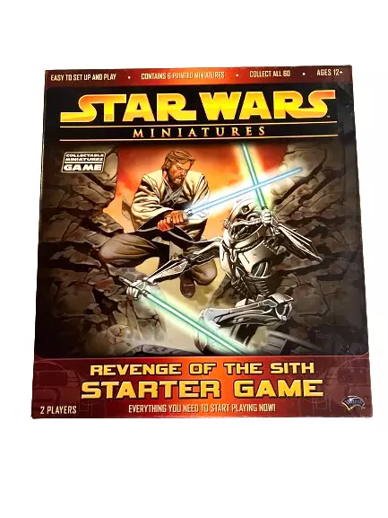 WOTC Star Wars Minis Revenge of the Sith Starter Game (Miniatures Not Included)