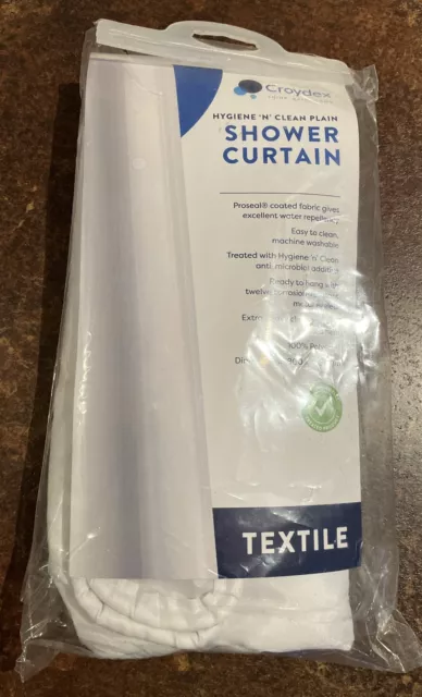 croydex shower curtain Textile New