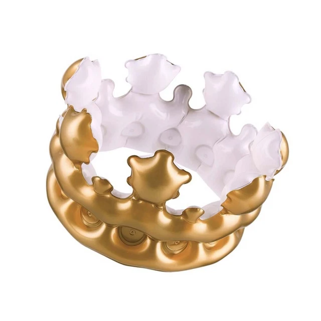INFLATABLE CROWN HAPPY Birthday Decorations Pool Pretend Play Toy Hat £ ...