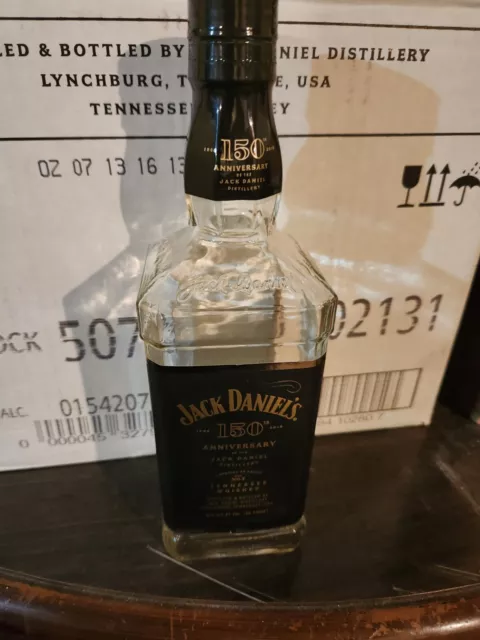 Jack Daniels 150th Anniversary Bottle 750ml