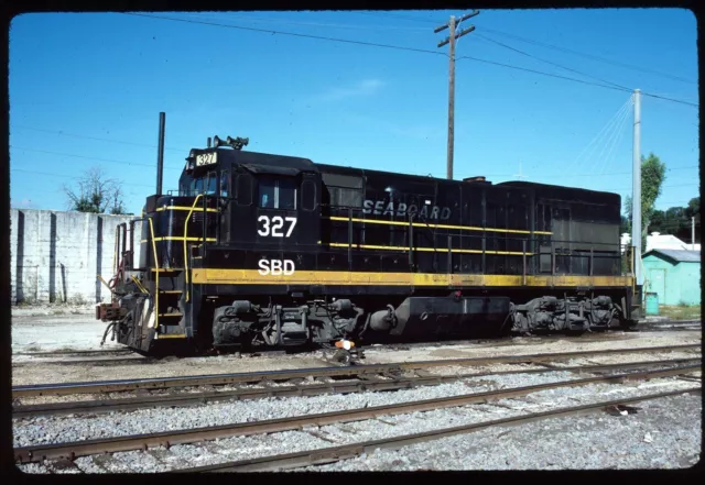 Original Railroad Slide - SBD Seaboard Coast Line 327 Orlando FL 11-16-1985