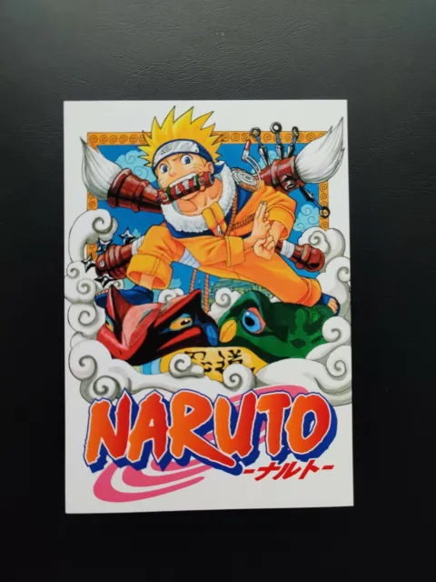 Naruto Exhibition Limited Edition Manga Cover Volume 1 Art Post Card Postkarte