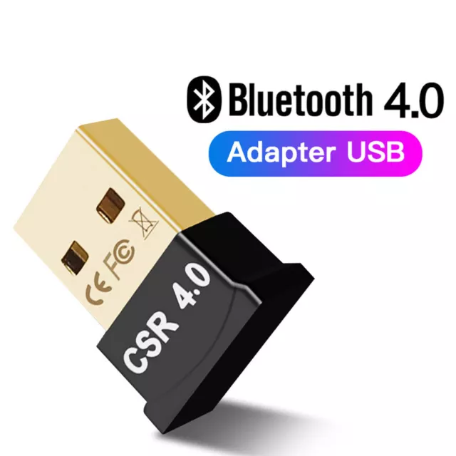 Bluetooth  4.0 USB  2.0 CSR 4.0 Dongle Adapter für PC LAPTOP WIN XP VISTA 7 8 10