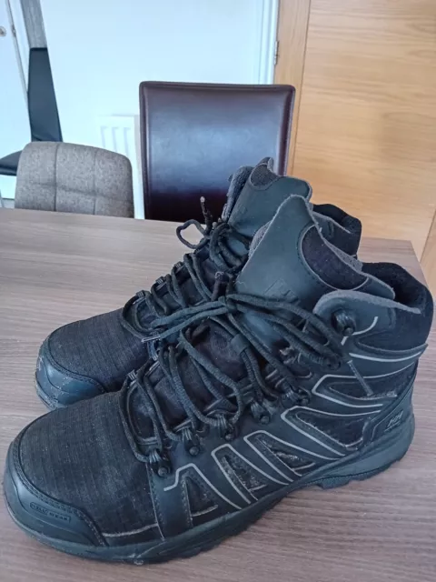 Helly Hansen Safety Work Boots, "Manchester Mid " Size 10.5/Eur 45, used vgc