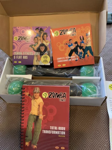 Zumba Fitness Kit - Toning Sticks & 4 DVDs