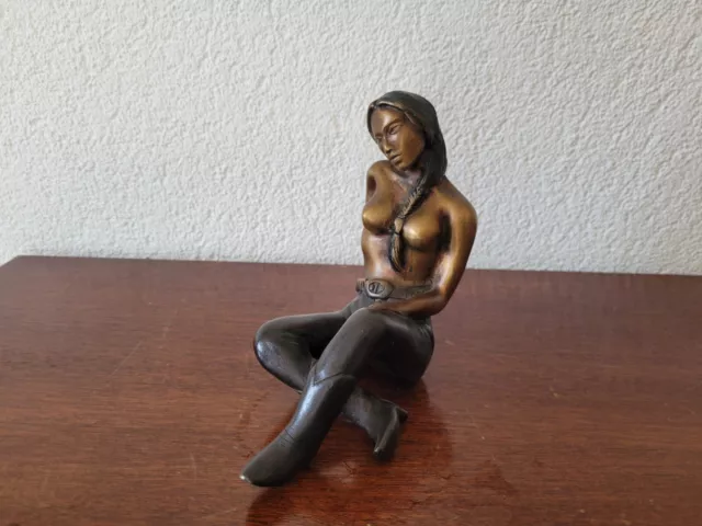 bronze figur, Erotik Nackte Frau, Nude