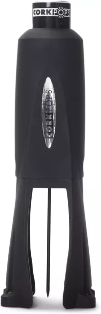 Legacy Wine Cork Remover Black Simply Insert the Needle Straight Down