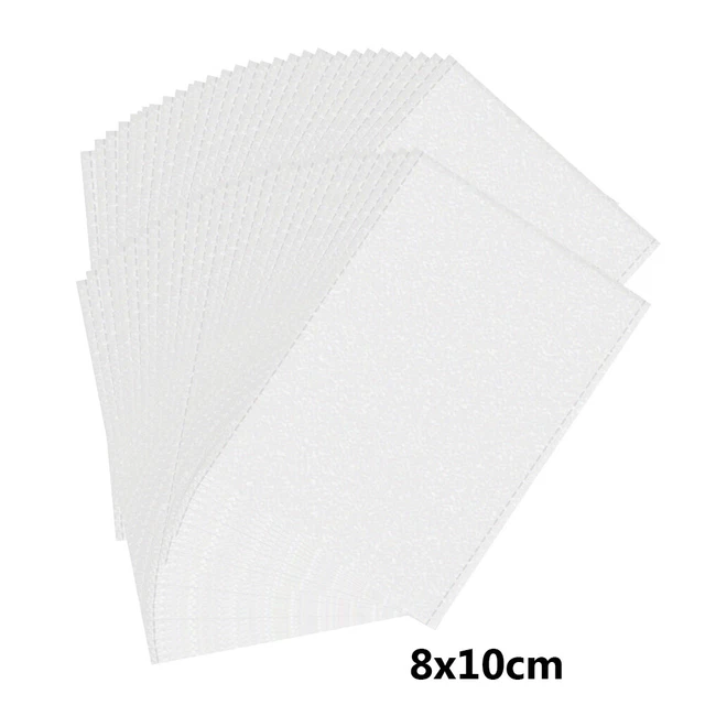 100pcs Biodegradable Nursery Plant Grow Bag Nonwoven Seedling Planter Grow Pouch 10