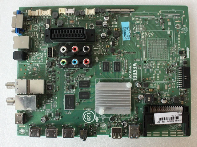 CARTE ALIMENTATION POWERBOARD pour TV HITACHI 65HAK5450 VESTEL 17IPS72