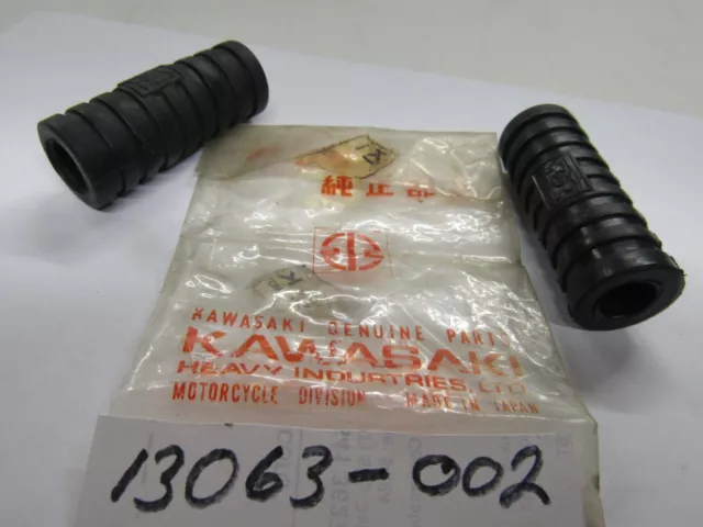 Kawasaki NOS NEW 13063-002 Kick Pedal Rubber AN EN G3 G4 G5 KD KE KH KM KS KV KL