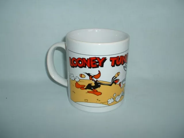 LOONEY TUNES BUGS BUNNY Coffee Mug TWEETY PIE/DAFFY DUCK/WARNER BROS/KILNCRAFT