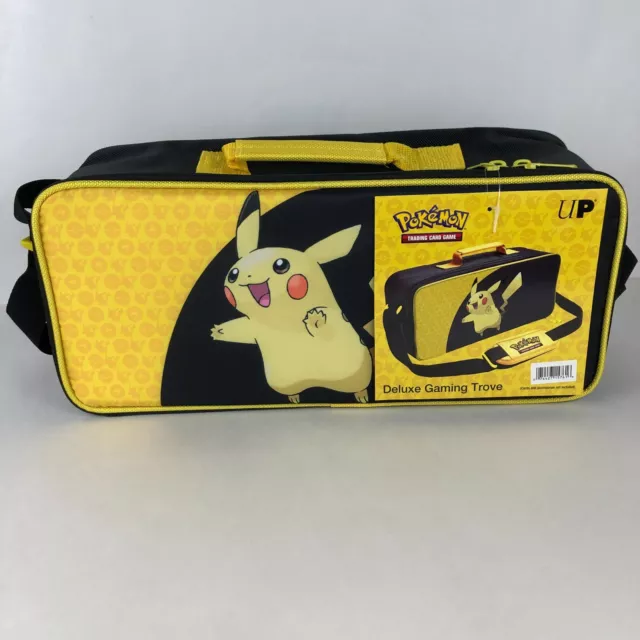 Ultra Pro Pokemon TCG Pikachu Deluxe Gaming Trove Multiple Deck Playmat Case