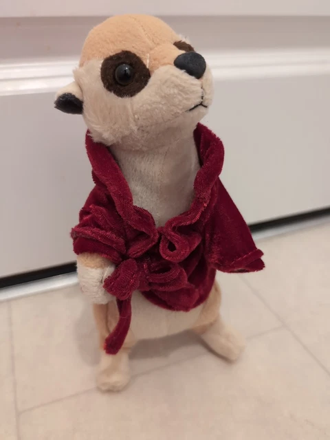PMS MEERKAT IN Red Gown Plush Soft Toy 22cm 4 99 PicClick UK pms-meerkat-in-red-gown-plush-soft-toy-22cm-4-99-picclick-uk
