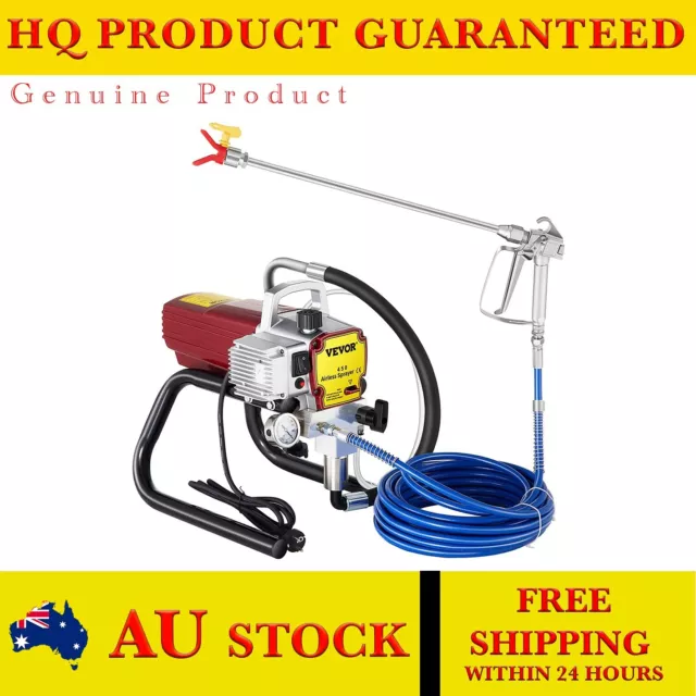 High Pressure Airless Wall Paint Spray Gun Sprayer 1500W Machine Spraying