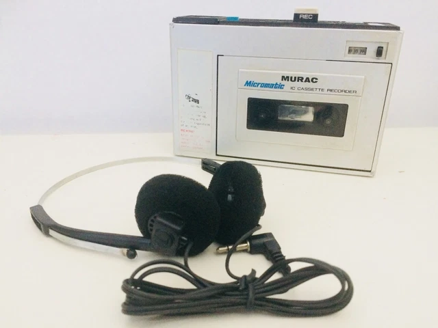 Baladeur Cassette - Lecteur Cassette Audio Portable pour Lecture et Enregistrement - B-1000EW