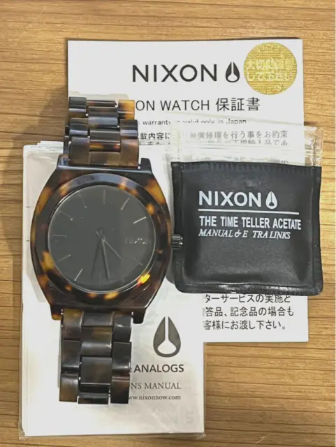 Nixon Time Teller Acetate Watch