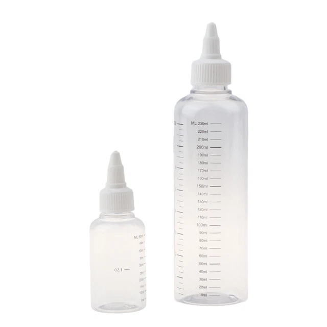 1Pcs Plastic Refillable Bottle Oil Liquid Dropper Bottles Pigment Ink Bf