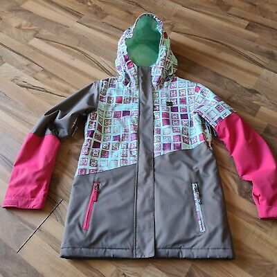 DC Girls ski jacket size xl 13/15yrs multicoloured worn once