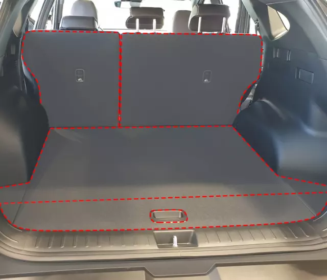 Hyundai Tucson 2022 ~ Present, Cargo Liner + 2nd row seat Cover, 2