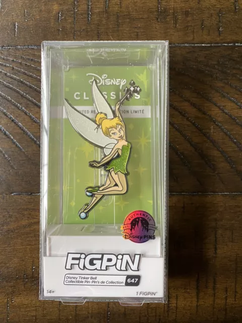 NEW Disney Parks 2022 FIGPIN #647 Tinker Bell Pin Limited Release